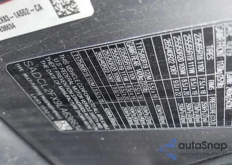 2020 Jaguar F-Pace R-Sport P250 Awd Automatic from USA, damaged, VIN SADCL2FX9LA636634